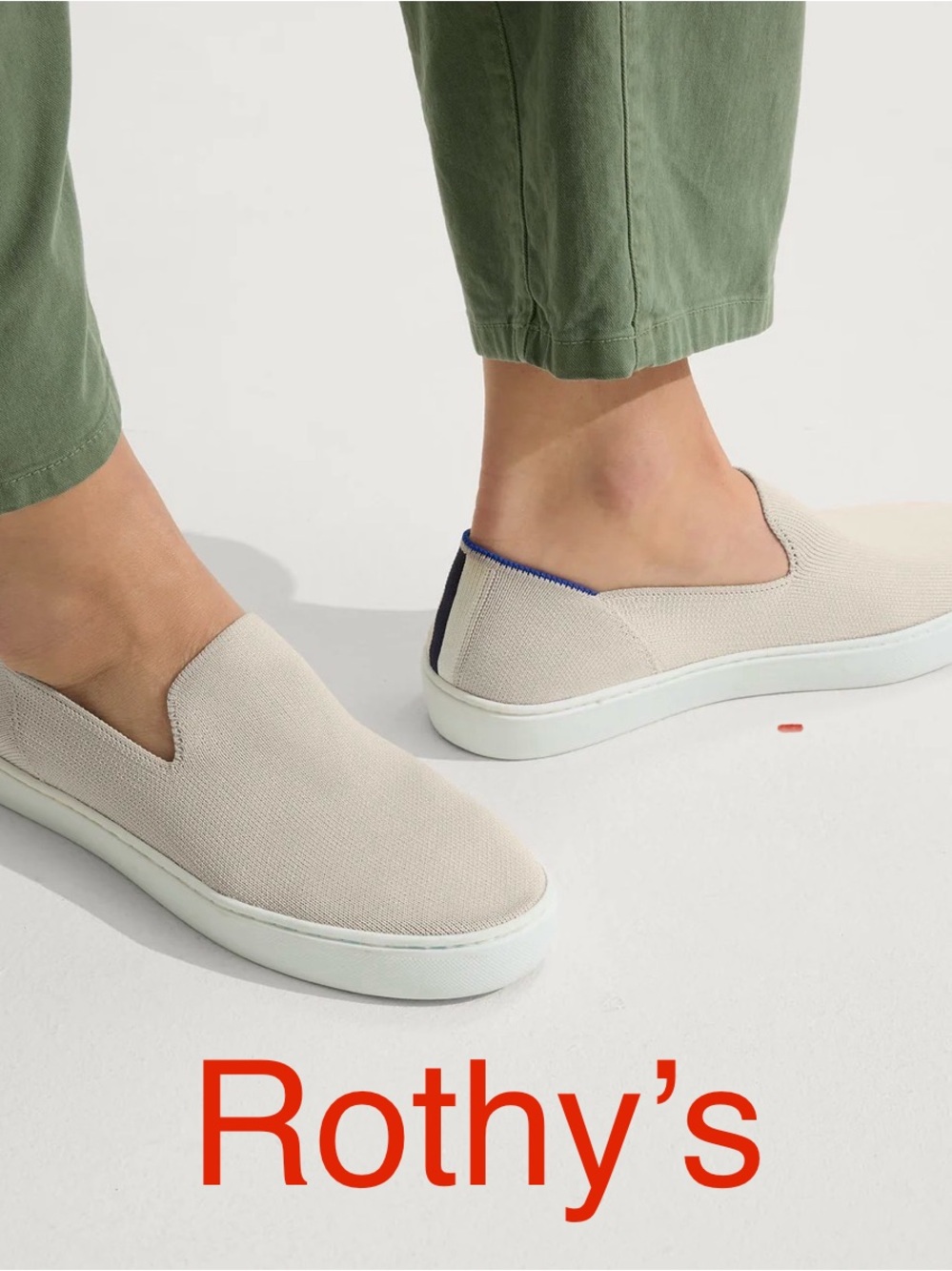 Rothy's | The Original Slip-On Sneaker - Color Sand - Women’s 9